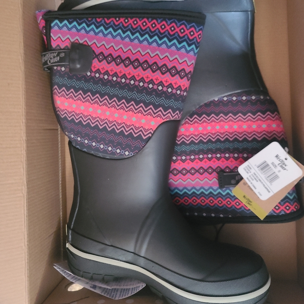 Western Chief Multicolor Rain Boots - Picture 2 of 5